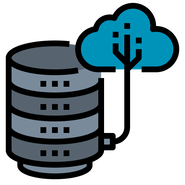 Data warehouse and data lake picture cloud connection
